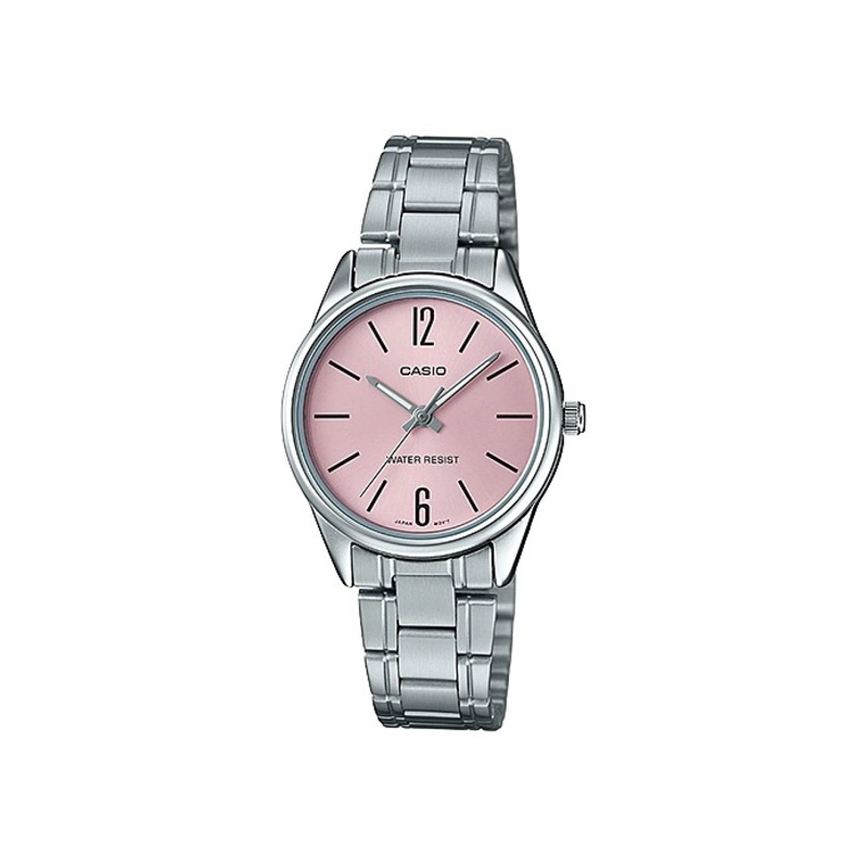 ساعت مچی زنانه Casio صفحه صورتی